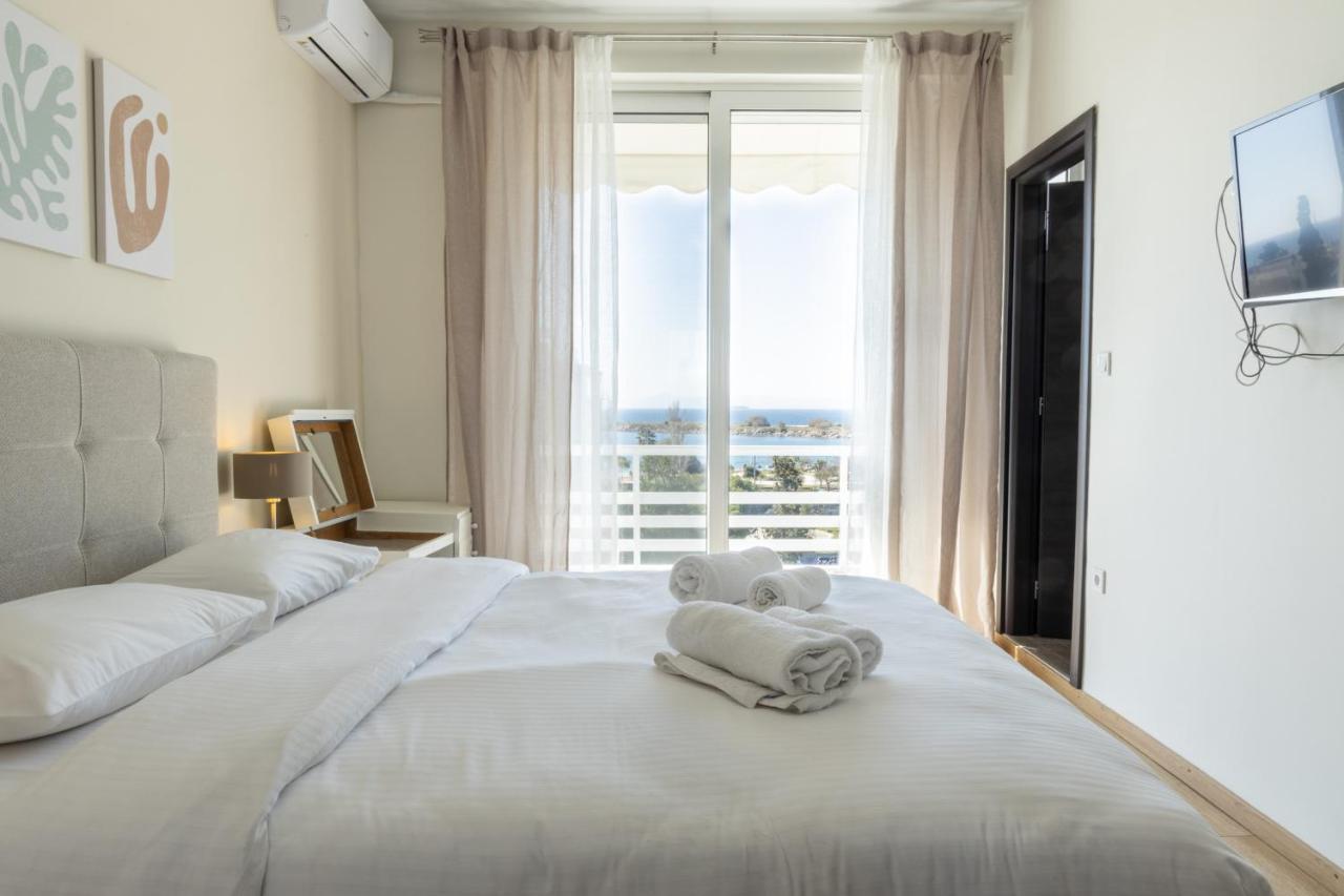 Modern Apt In Glyfada A Breath Away From The Sea - The View Athén Kültér fotó